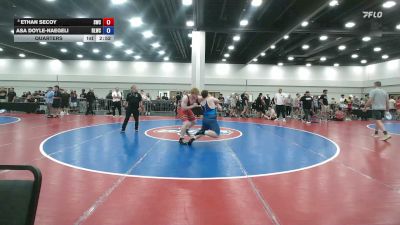 215 lbs Quarters - Ethan Secoy, Storm Wrestling Center vs Asa Doyle-Naegeli, Red Lion Wrestling Club