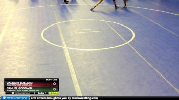 132 lbs Cons. Round 1 - Zackary Ballard, Mountain Tribe Wrestling vs Samuel Goodwin, Rodriguez High School Wrestling