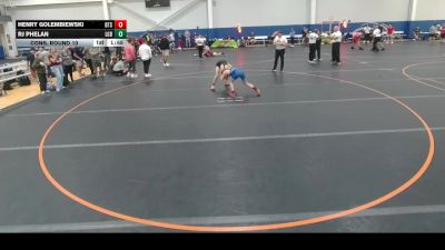 113 lbs Cons. Round 10 - Rj Phelan, Lake Gibson Braves vs Henry Golembiewski, Unattached