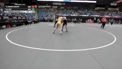 197 lbs Champ. Round 1 - 3 Asher Ruchti, Southern Oregon vs Kj Fry, Graceland