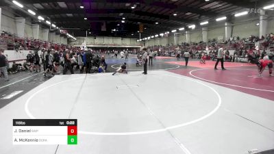 116 lbs Consi Of 8 #2 - Jett Daniel, Swp vs Asher McKennie, Durango WC