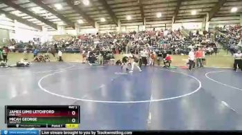 147 lbs Champ. Round 2 - James (Jimi) Letchford, Park City vs Micah George, Wasatch