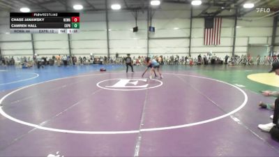 130 lbs Round 2 (10:45am Saturday) - Camren Hall, Terps Xpress vs Chase Janawsky, NCWAY National Team