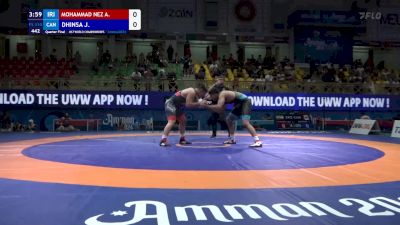 110 kg 1/4 Final - Abolfazl Mohammad Nezhad, Iran vs Jagroop Dhinsa, Canada