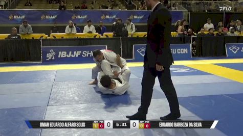 Eduardo Barboza Da Silva vs Omar Eduardo Alfaro Solis 2026 Pan Jiu Jitsu IBJJF Championship