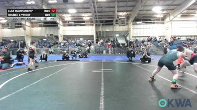 83 lbs Rr Rnd 2 - Clay Blankenship, Mustang Bronco Wrestling Club vs Holden L Yingst, Keystone Kids Wrestling Club
