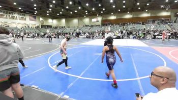 100 lbs Final - Victoria Bejaran, Crusader Wrestling vs Pasen Chessmore, Buckaroo WC