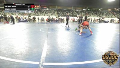 73 lbs Consi Of 8 #2 - Michael Neal, Standfast vs Grady Zinter, Owasso Takedown Club