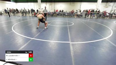 120 lbs Round Of 16 - Micah Loudermilk, NY vs Joseph Whitford, UT