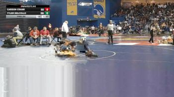 132 lbs Prelim - Carson Crank, Riverheads vs Tyler Delcollo, Delaware Military Academy