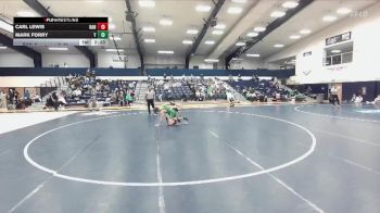 174 lbs Finals (2 Team) - Mark Forry, York vs Carl Lewis, Randolph