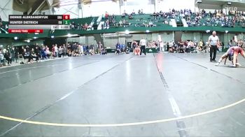 165 lbs Cons. Round 1 - Dennis Aleksandryuk, Unattached vs Hunter Dietrich, Findlay
