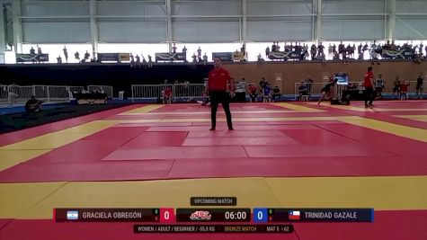 Graciela Obregon vs Trinidad Gazale 2025 ADCC South American Championship