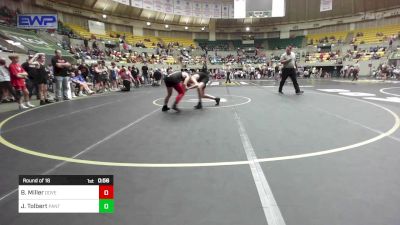 113 lbs Round Of 16 - Brendan Miller, Dover Youth Wrestling Club vs Jonas Tolbert, Panther Youth Wrestling-CPR