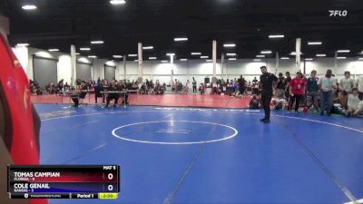 114 lbs Placement Matches (8 Team) - Lajuan Ingraham, Florida vs Galen Dewhirst, Kansas