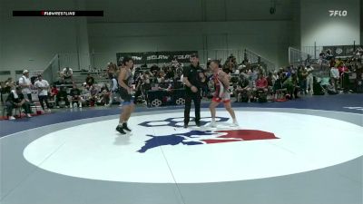 Champ. Round 1 - Alston Nutter, Army (WCAP) vs Issac Chavarria, Western Colorado Wrestling Club