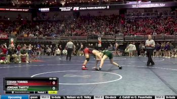 3A-182 lbs Champ. Round 1 - Cohan Torres, North Polk vs Jordan Twitty, Cedar Rapids Kennedy