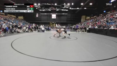 138 lbs Semifinal - Joshua Kerr, Maize South vs Will Burchard, Lenexa - St. James Academy HS