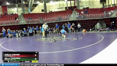 130 lbs Round 1 (8 Team) - Bella Chavarria, Kearney Girls vs Amelia Juranek, Seward Girls