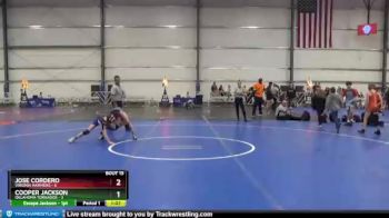 80 lbs Round 5 (6 Team) - Jose Cordero, Virginia Hammers vs Cooper Jackson, Oklahoma Tornados