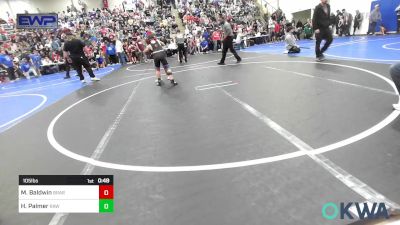 105 lbs Rr Rnd 2 - Marleigh Baldwin, Broken Arrow vs Hayden Palmer, Raw Wrestling Club