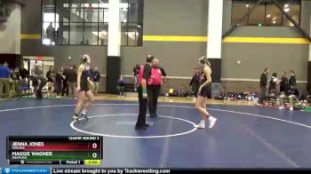 130 lbs Champ. Round 2 - Jenna Jones, Waukee vs Maggie Wagner, Anamosa