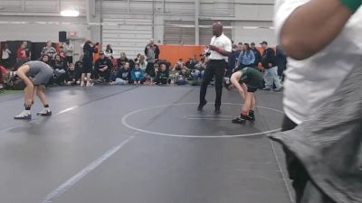 88 lbs Round 5 (10 Team) - Kolton Hartman, Kardiac Kidz vs Jimmy Hurley, Neighborhood Wrestling