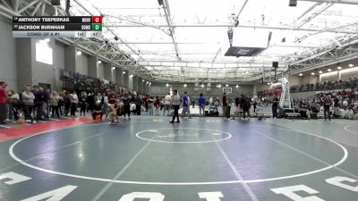 113 lbs Consi Of 8 #1 - Anthony Tseperkas, North Haven vs Jackson Burnham, Somers