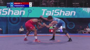 61 kg Qualif. - Jamal Abbasov, Azerbaijan vs Marcel Andronache, Moldova