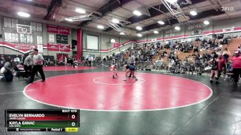 135 lbs Semifinal - Kayla Ganac, Los Osos vs Evelyn Bernardo, James Logan