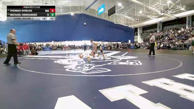 113 lbs Cons. Round 3 - Michael Hernandez, Free State vs Thomas Shields, Wichita-North Hs