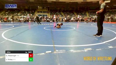 52 lbs Consi Of 4 - Cogan Peasinger, The Best Wrestler vs Jacques Finley, WTC