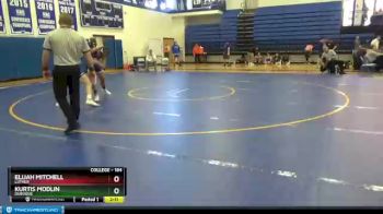 184 lbs Quarterfinal - Kurtis Modlin, Dubuque vs Elijah Mitchell, Luther