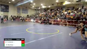 106 lbs Cons. Round 2 - Roslyn Martinez, Aliso Niguel vs Ajalynn Panoke-Jimenez, Hillcrest