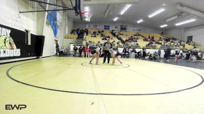 135 lbs 3rd Place - Makenzie Lawvey, Bentonville Girls vs Bailey Badger, Bentonville Girls