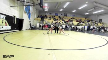 135 lbs 3rd Place - Makenzie Lawvey, Bentonville Girls vs Bailey Badger, Bentonville Girls