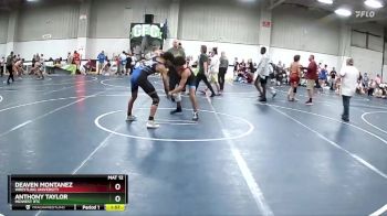 130 lbs Cons. Round 2 - Deaven Montanez, Wrestling University vs Anthony Taylor, Midwest RTC