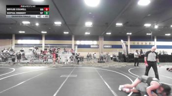 136 lbs Quarterfinal - Brylee Colwell, War vs Sophia Rimbert, Top Rank Hammers