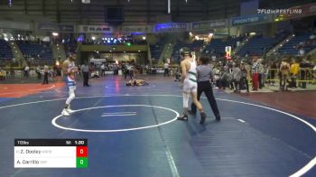 Prelims - Zach Dooley, Woodland Park vs Alex Carrillo, Triple C