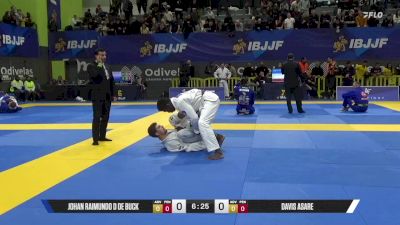 Davis Asare vs Johan Raimundo D De Buck 2025 European Jiu-Jitsu IBJJF Championship