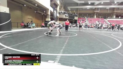 140 lbs Cons. Semi - Crosby Winter, Tiger vs Karsen Provence, South Central Punishers