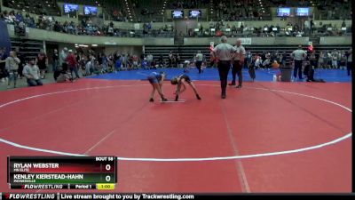 60 lbs Round 3 - Kenley Kierstead-Hahn, Paynesville vs Rylan Webster, Mn Elite