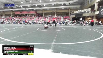 61 lbs Cons. Round 3 - Stetson Madl, Independence vs Everett Luxton, Raw