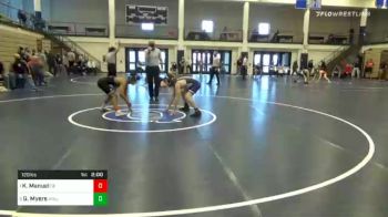 120 lbs Quarterfinal - Keanu Manuel, Downingtown East vs Gunner Myers, Wallenpaupack