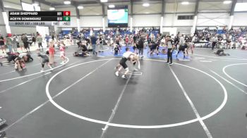 109 lbs 2nd Place - Adam Sheppard, Rby Wc vs Aceyn Dominguez, Desert Dogs WC