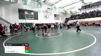 220 lbs Semifinal - Tusitala Ili, Orange Lutheran vs Caleb Nuhi-Yandall, Banning