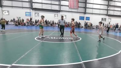 100 lbs Semis (4 Team) - Jonathan Crouse, GREAT BRIDGE WRESTLING CLUB vs Owen Blankenship, STAUNTON REAPER