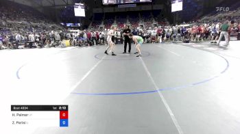 132 lbs Cons 64 #1 - Hudson Palmer, Utah vs Zachary Parisi, Illinois