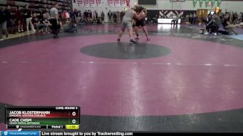 285 lbs Cons. Round 3 - Cade Chism, Cedar Rapids Jefferson vs Jacob Klostermann, Epworth, Western Dubuque