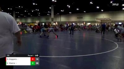 170 lbs Round 4 (10 Team) - Eli Ybarra, Terre Haute North vs Oliver Goggans, Indiana Smackdown White